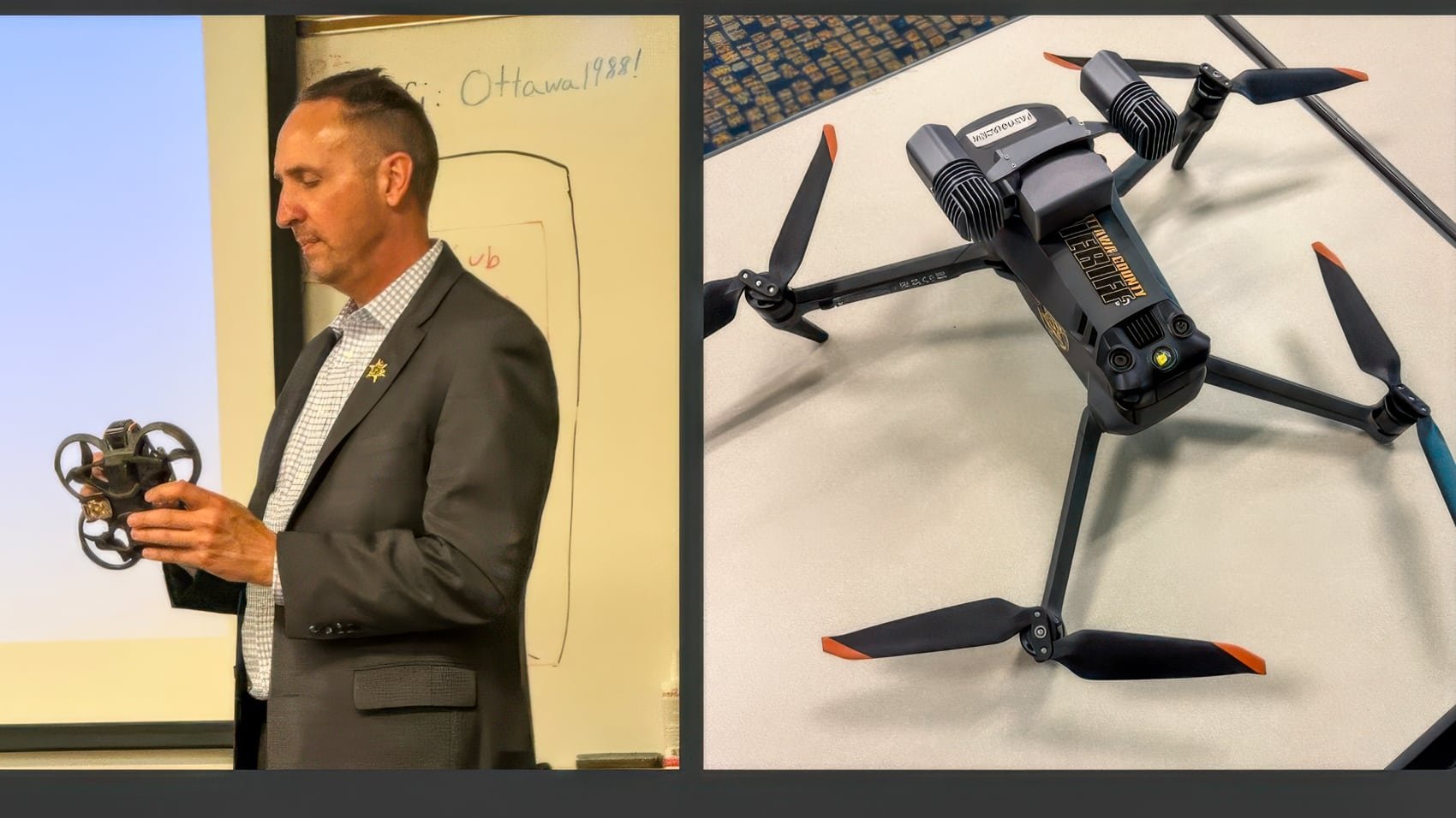 Drone Tracks Suspect After Deadly Dog Stabbing In Ottawa County