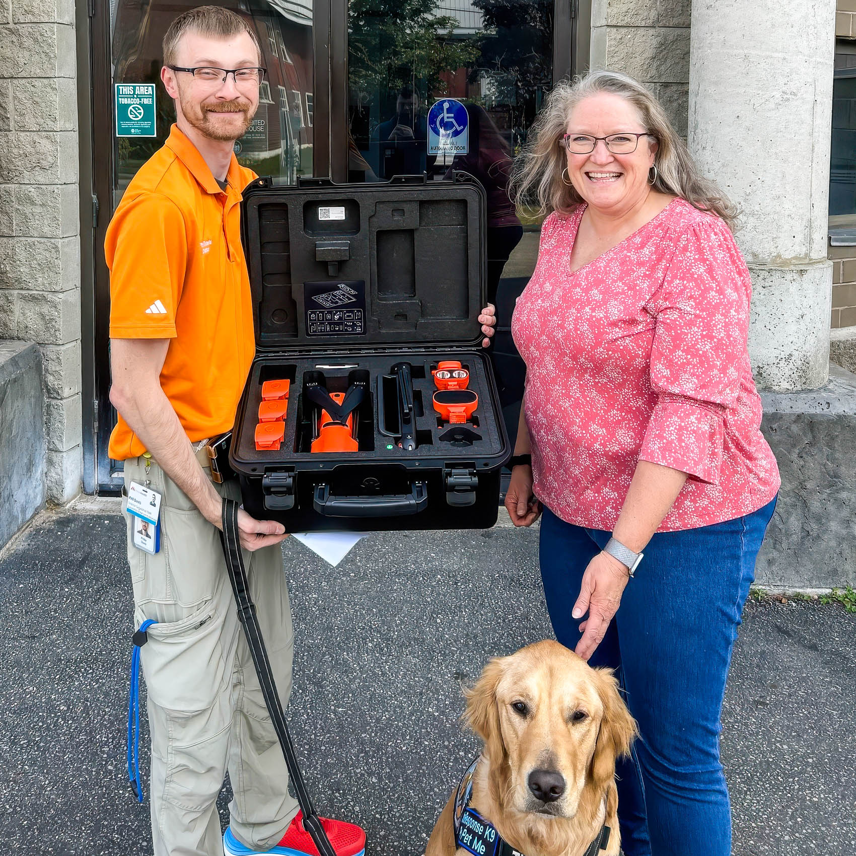 Autel Thermal Drone And Therapy Pup Team Up In Maine