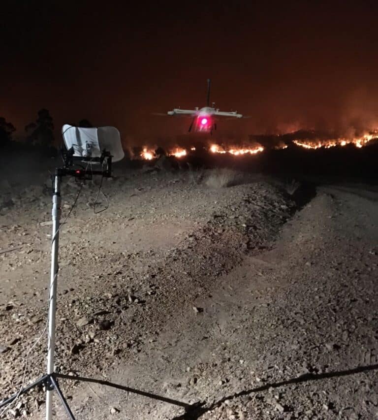 Ft Technologies Wind Sensor Enhances Night Drone Firefighting In Spain