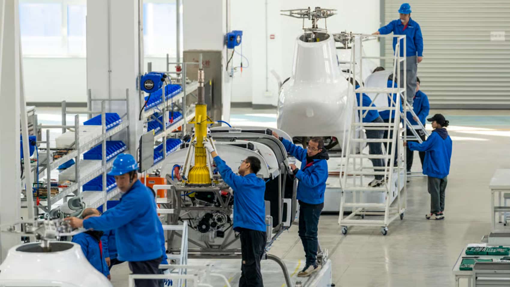 China’s Boying T1400 Heavy Lift Drone Completes Its First Flight