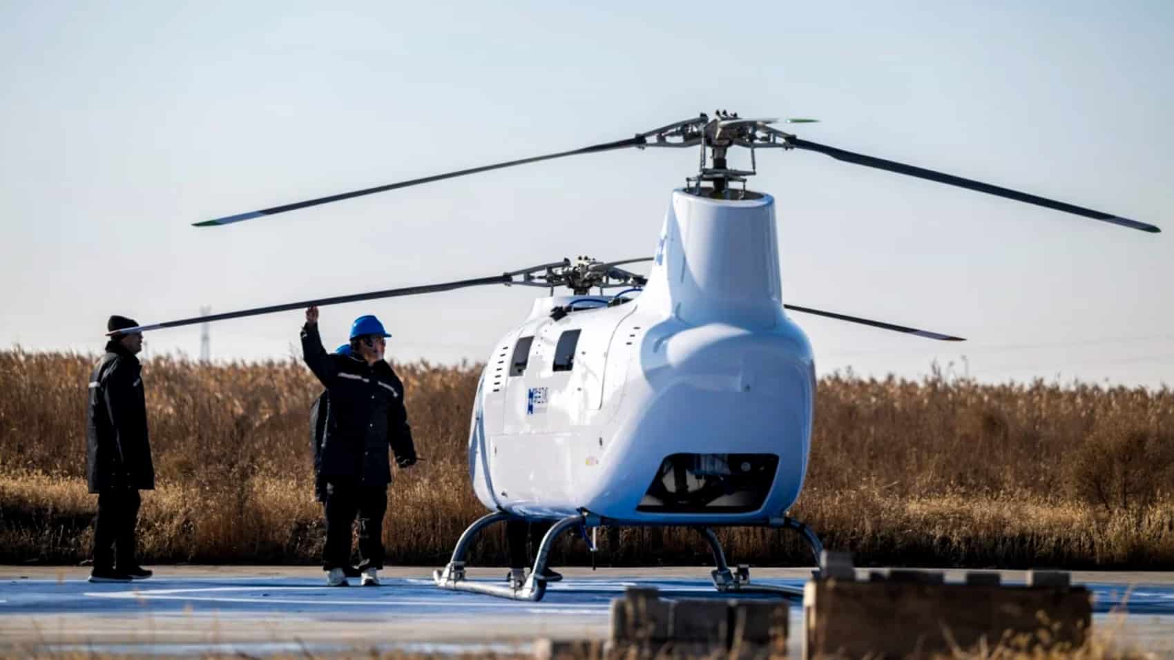 China’s Boying T1400 Heavy Lift Drone Completes Its First Flight