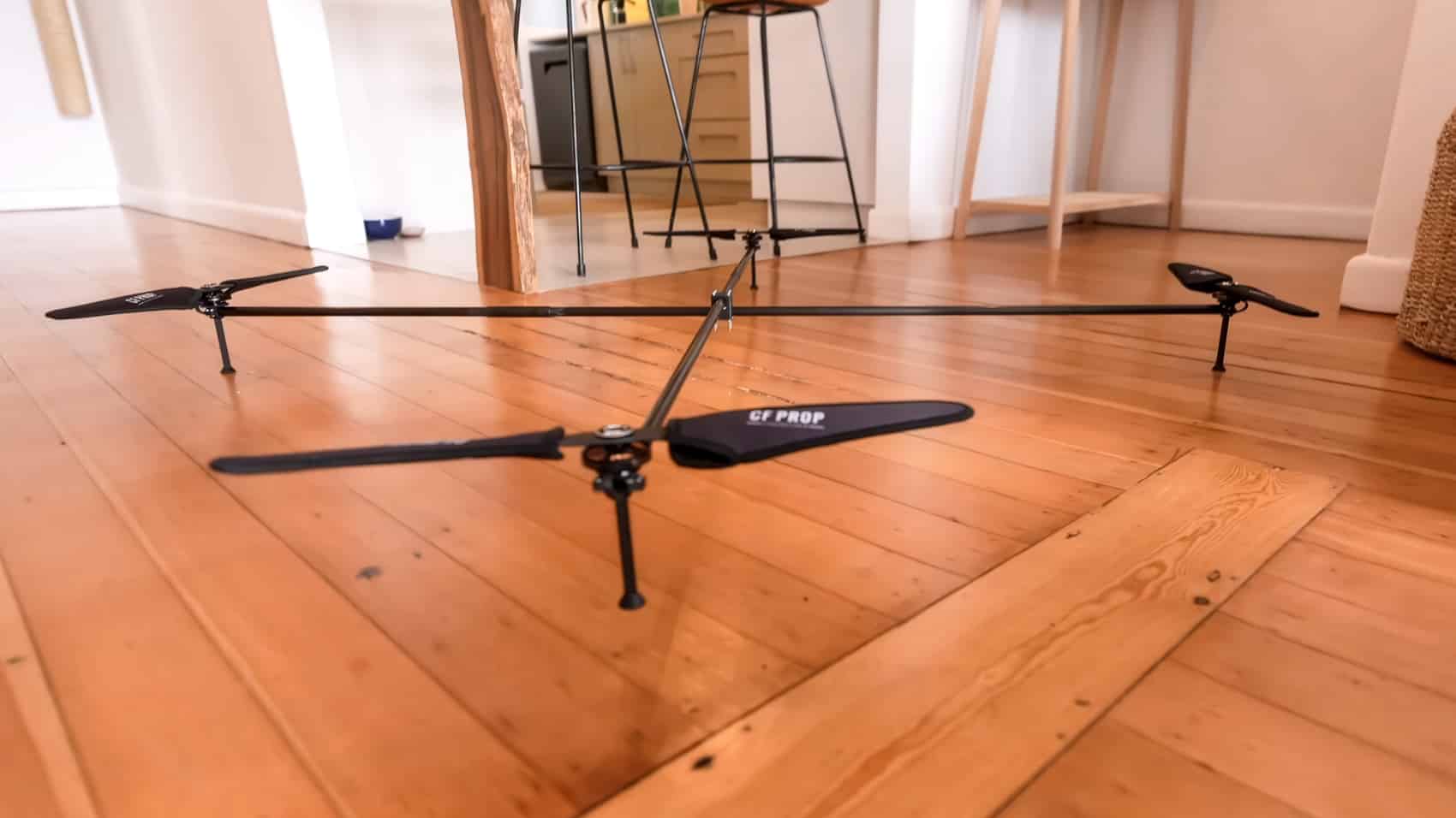 Battery-Free Drone Designed to Fly as Long as the Sun Shines