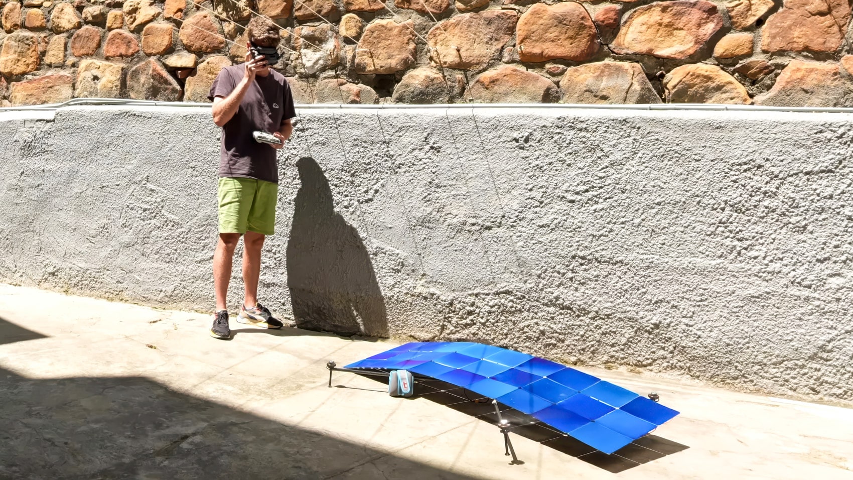 Battery-Free Drone Designed to Fly as Long as the Sun Shines