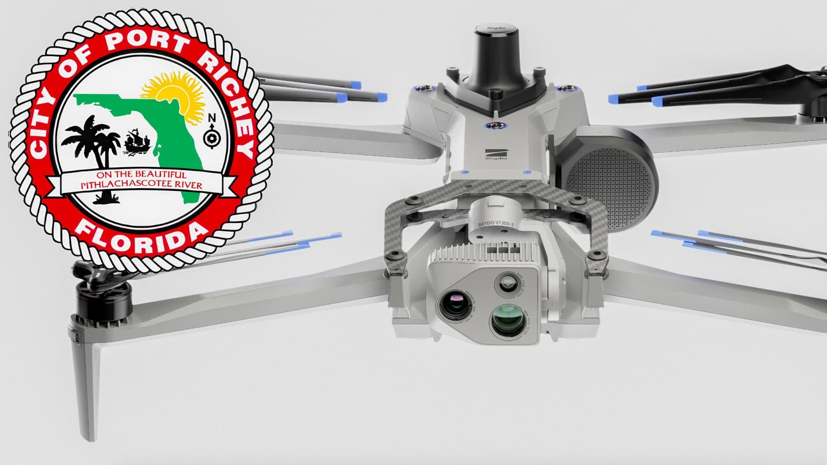 Port Richey Equips Police And Fire Departments With Skydio X10 Drones