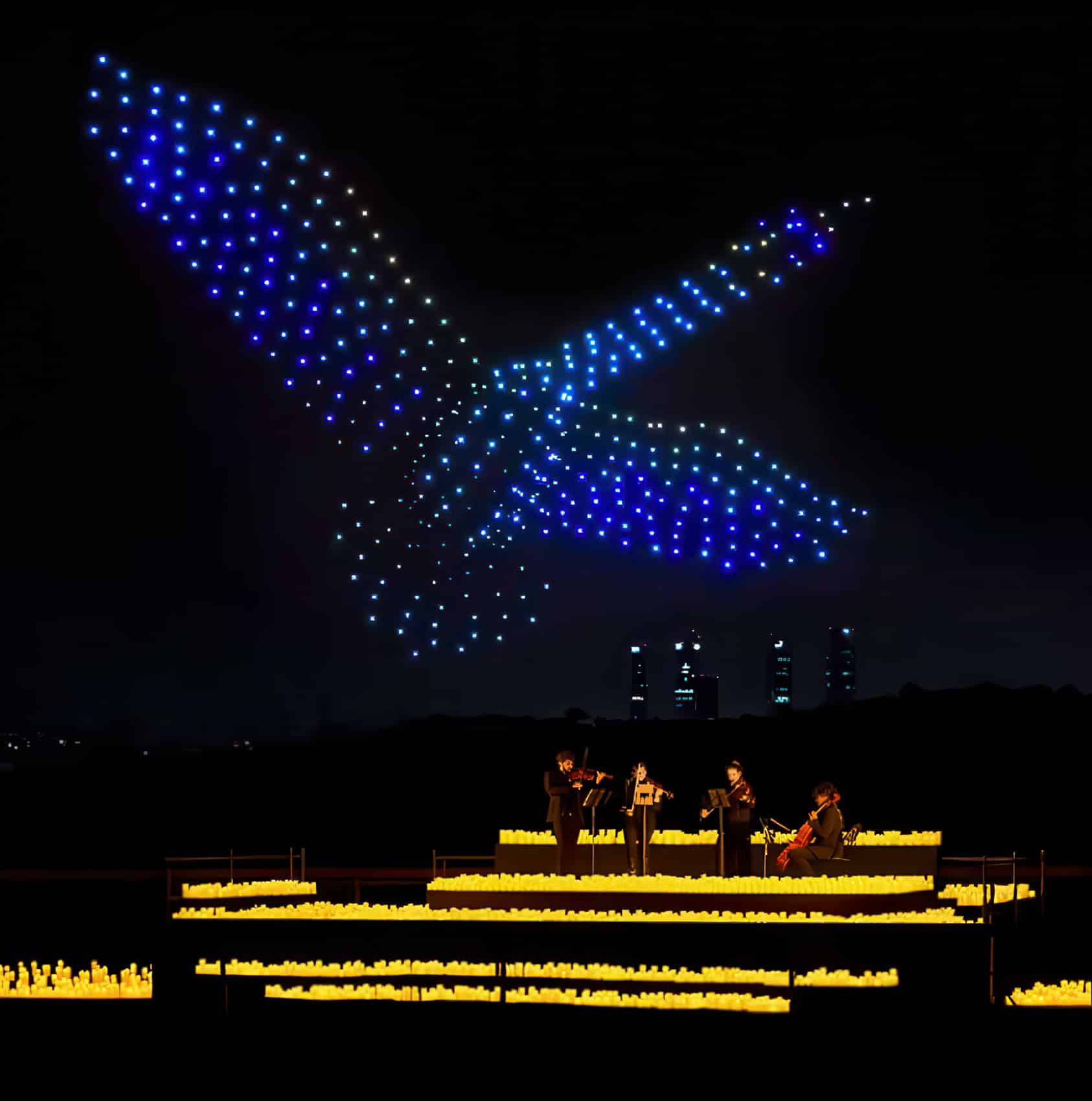 Drone Show To Light Up Chula Vista With 500 Drones And Live Classical Music