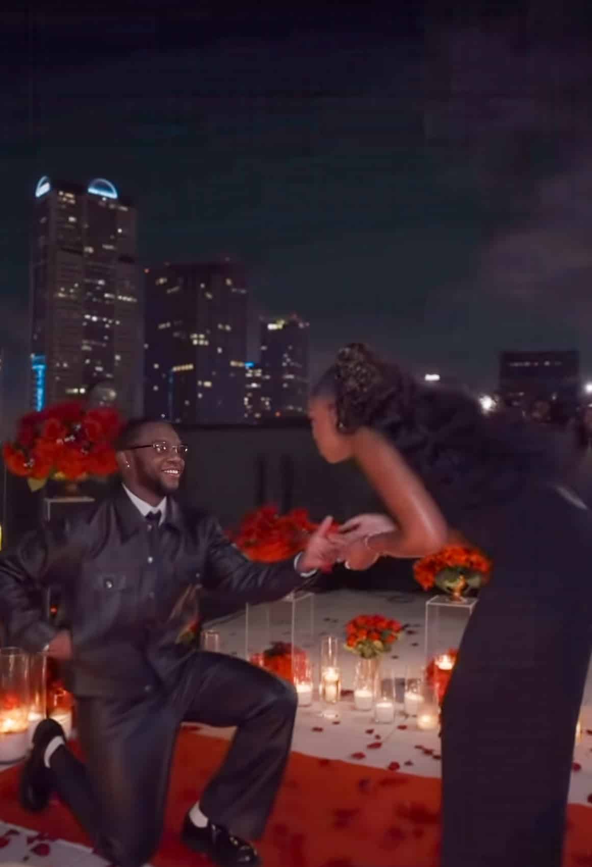 Dallas Proposal Lights Up The Sky With Drone Spectacle