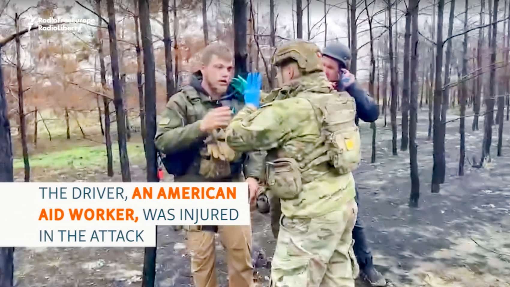 Reporter Films Shocking Escape From Drone Strike In Donetsk