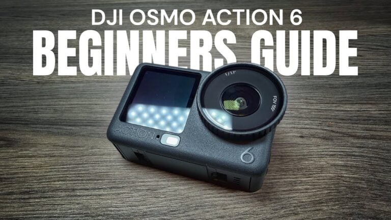 Dji Osmo Action 6 Beginners Guide