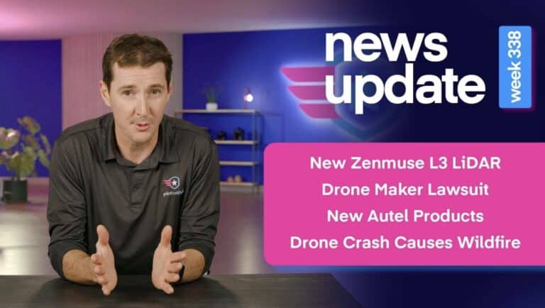 Dji Zenmuse L3 Lidar, Drone Maker In Lawsuit, New Autel Releases, &Amp; Drone Crash Wildfire