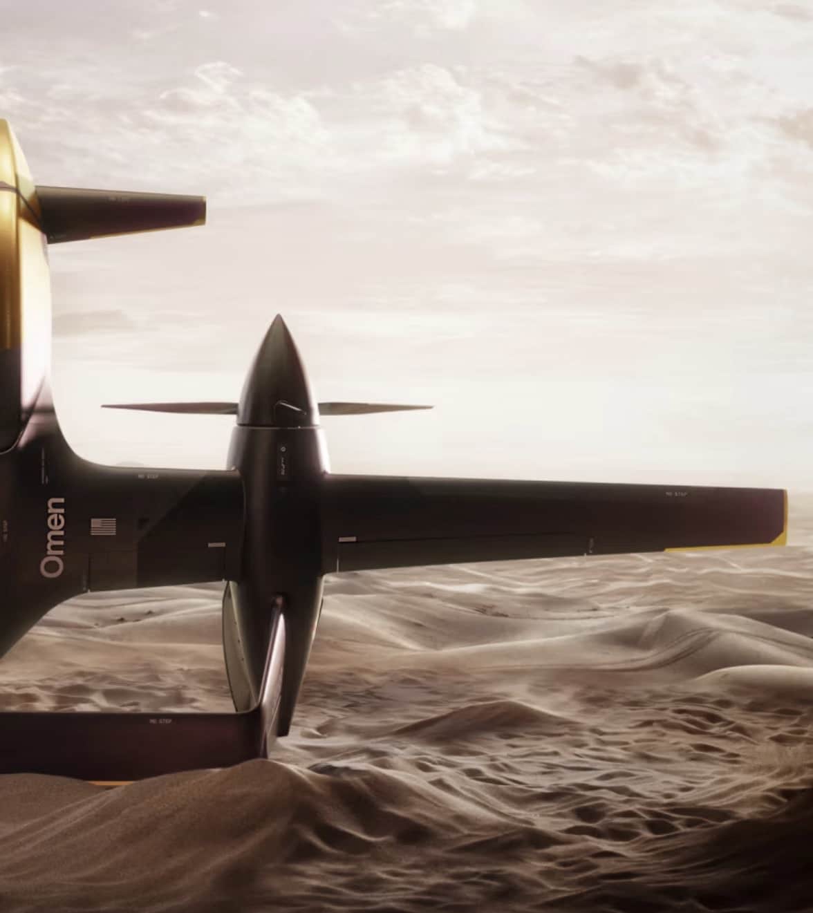 Anduril And Uae'S Edge Group Launch $200M Joint Venture To Mass-Produce Omen Hybrid Vtol Drone