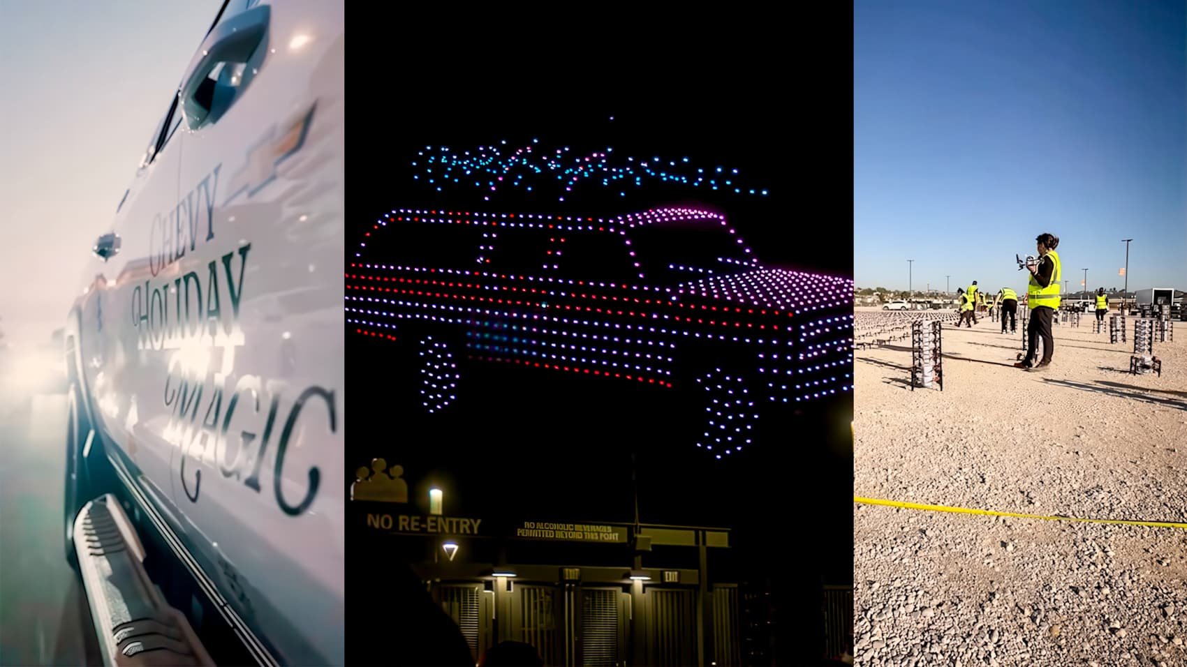 Chevy Lights Up Piedmont Park With 1,000 Holiday Drones