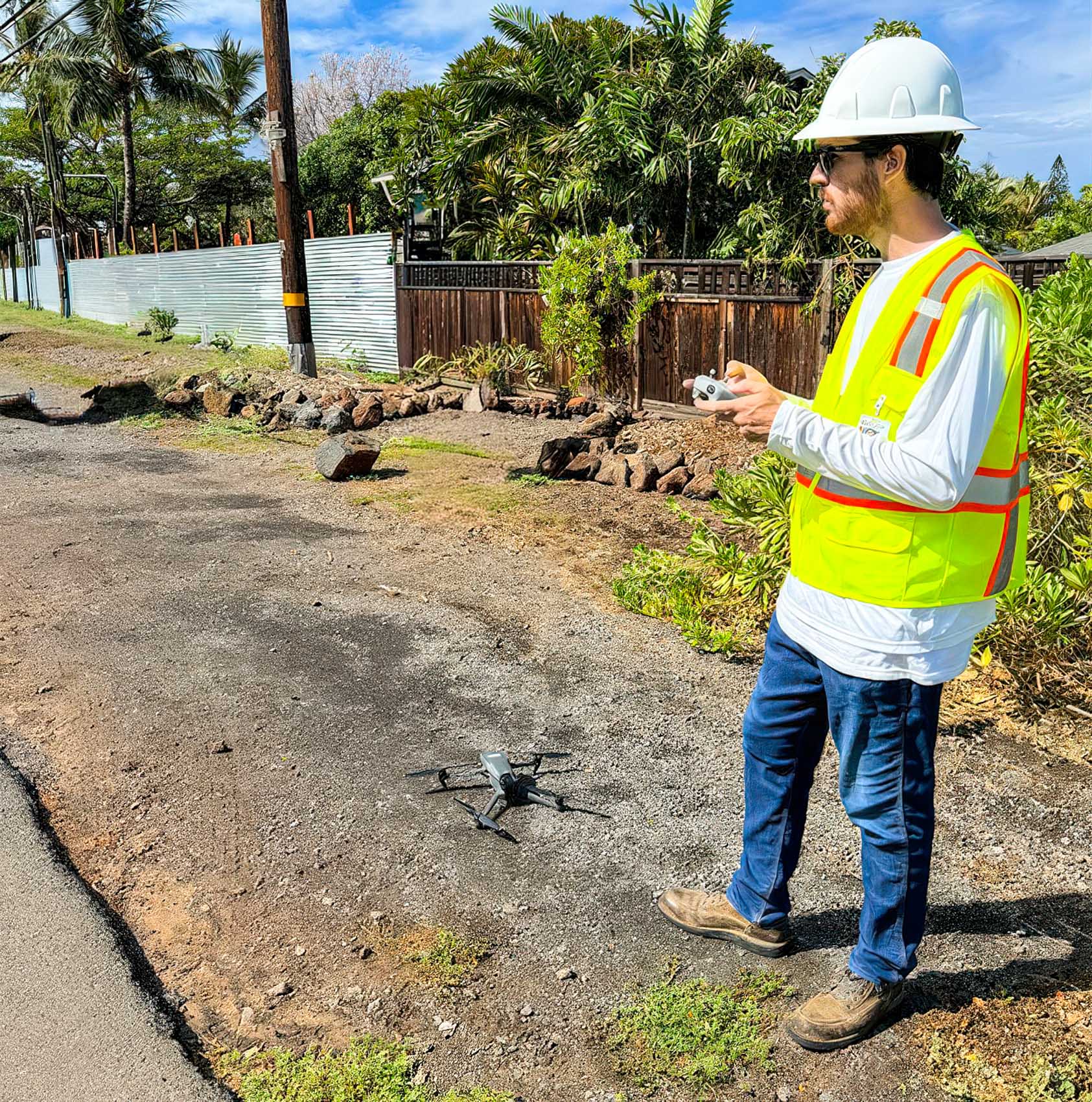 Hawaiian Electric Uses Drones To Install Bird Diverters
