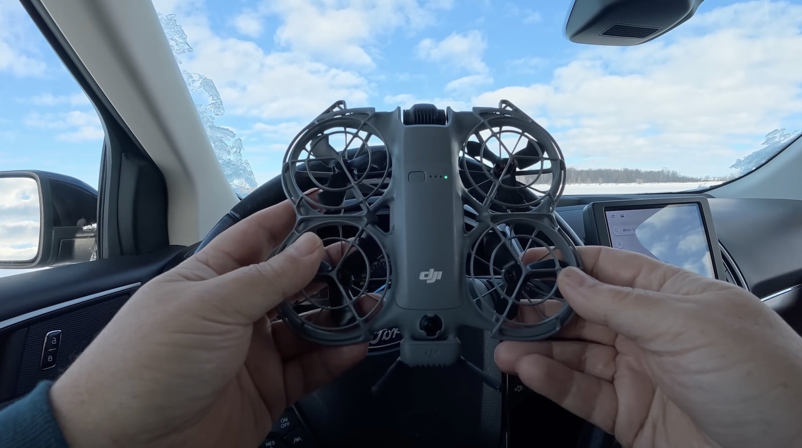 DJI Neo 2 Drone Tracking A Vehicle with ActiveTrack 1