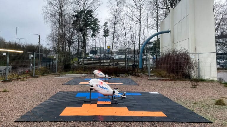 Behind The Scenes Of Drone Food Delivery In Finland