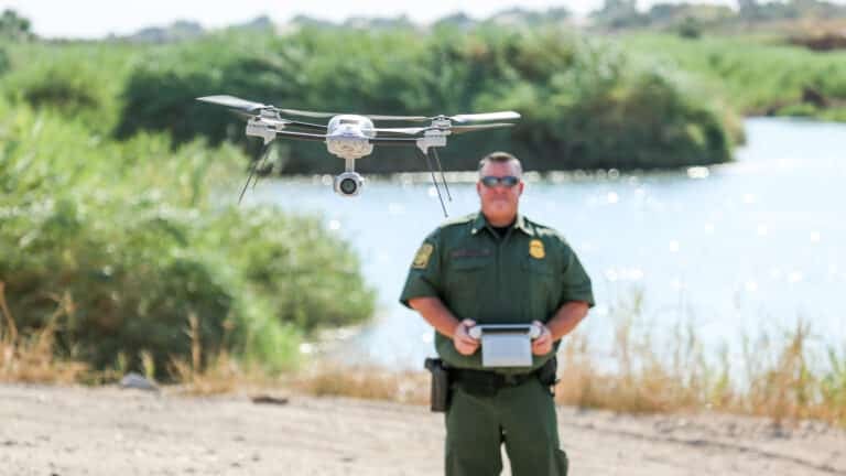 Border Patrol Bets On Tiny Drones For Big Sky Surveillance