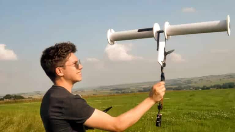 Magnus Effect Drone Looks Like It Should Not Fly