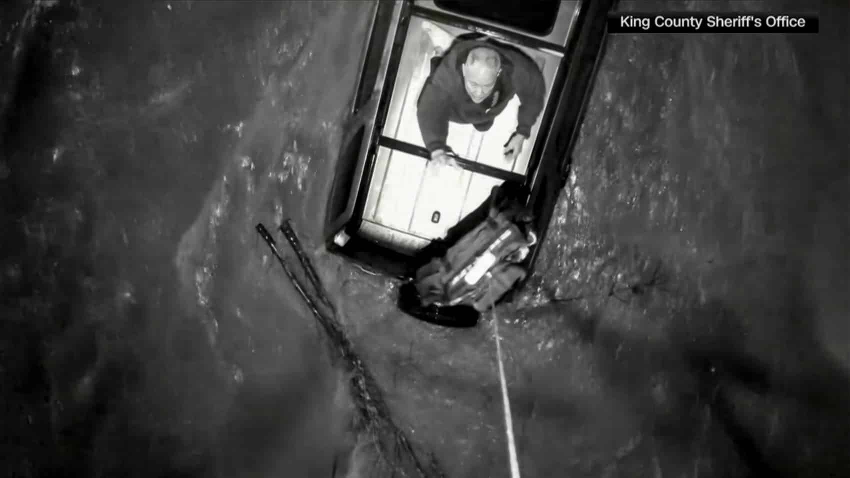 Drone Brings Lifesaving Gear To Man Trapped By Flood