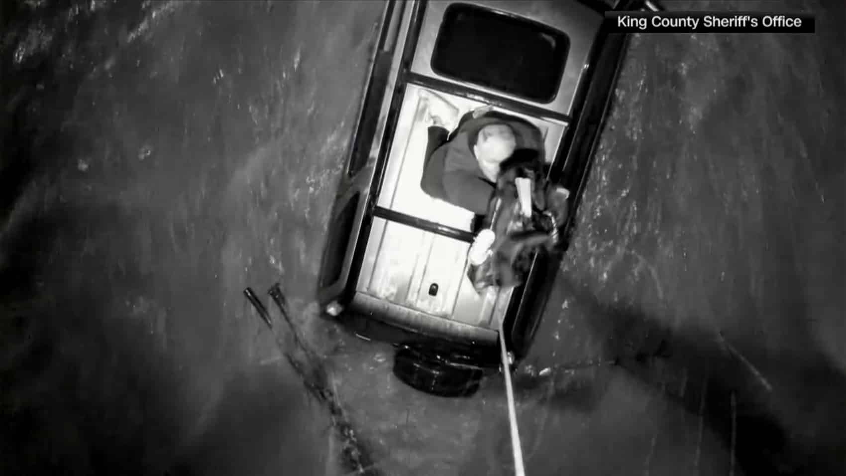 Drone Brings Lifesaving Gear To Man Trapped By Flood