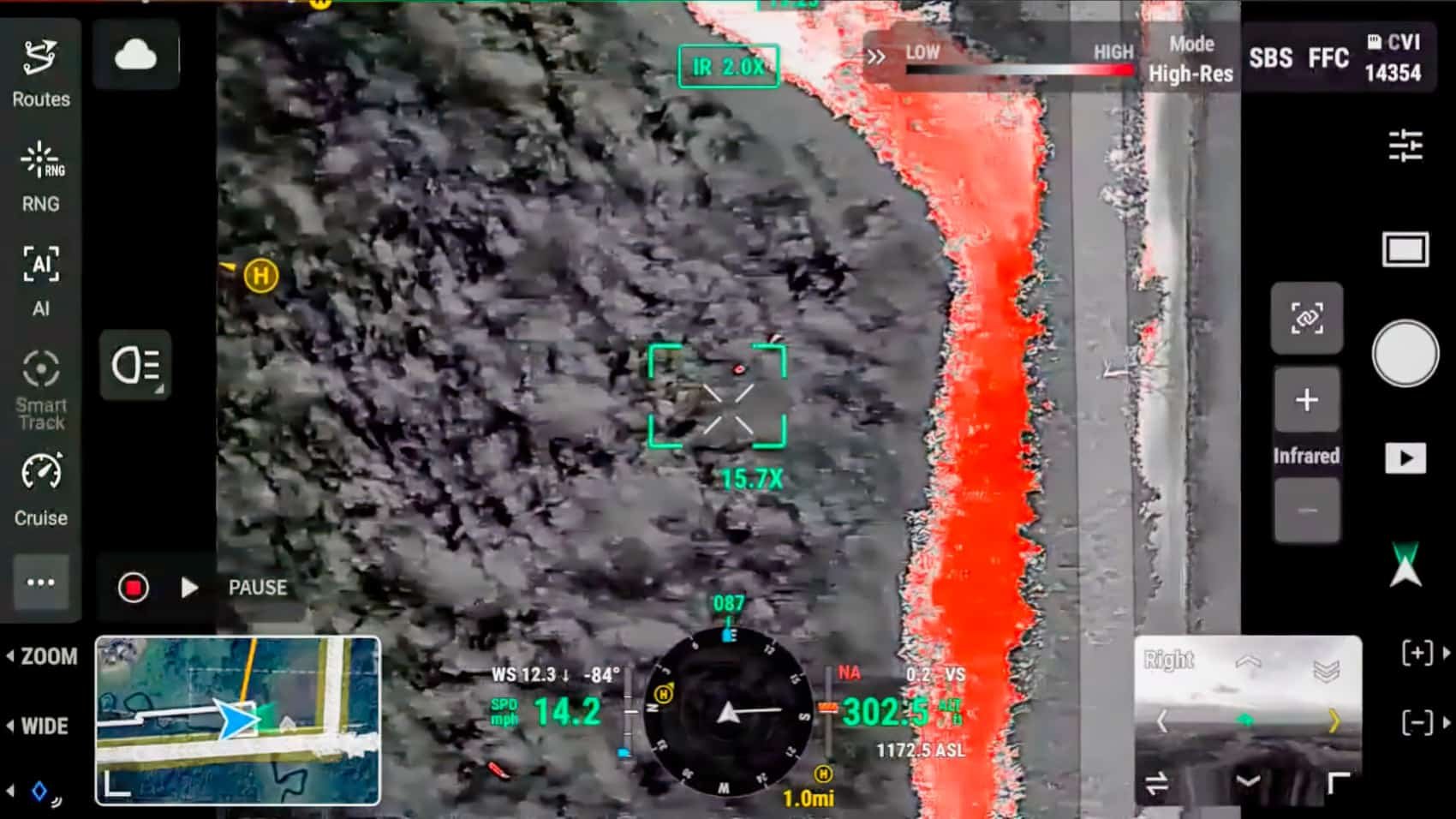 Drone Pilot Uses Thermal Tech To Find Lost Wisconsin Pets