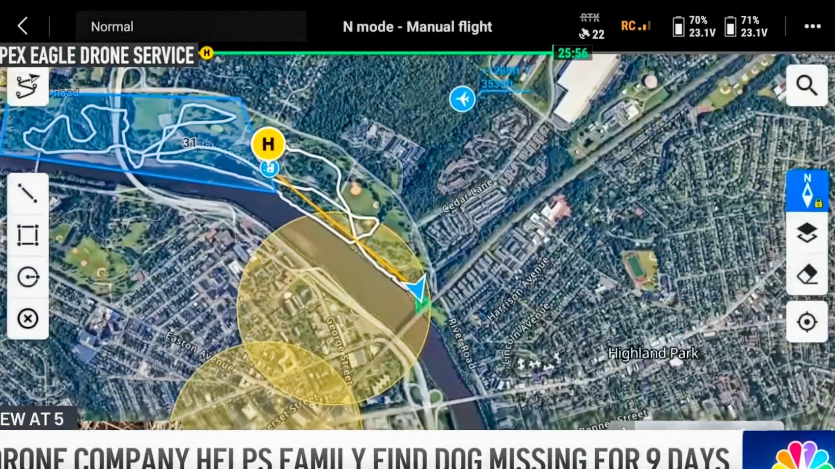 Lost Dog Found By Drone After 9 Days In New Jersey