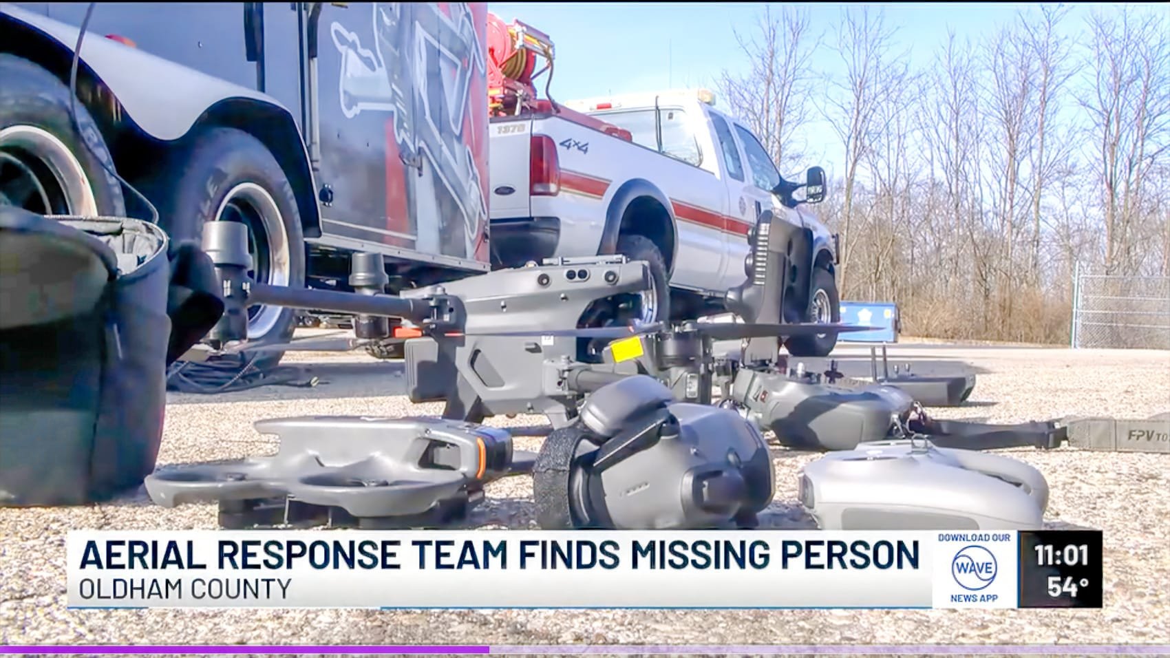 Drone Finds Missing Man After 29 Hours In Freezing Cold