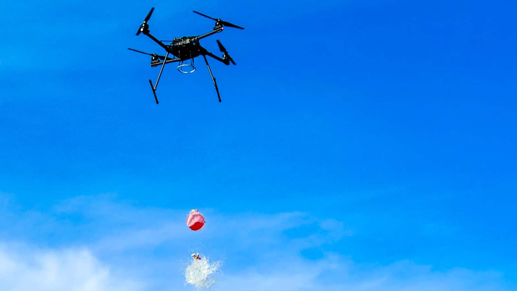 Drones Race To Beat Wildfires Before They Explode