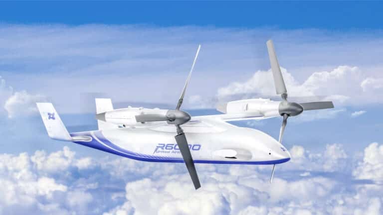 China Flies 6-Ton Tiltrotor Cargo Drone R6000
