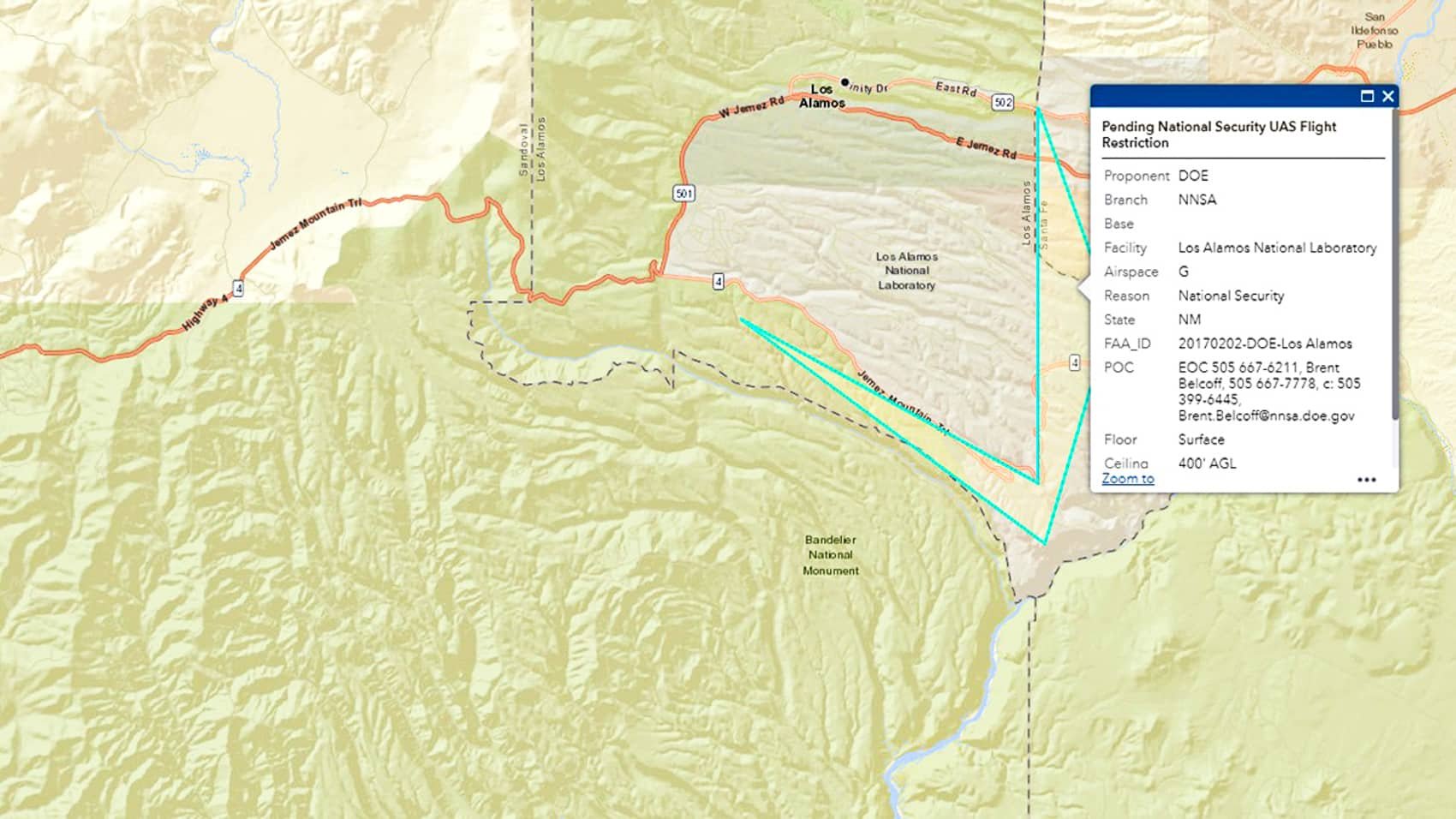Los Alamos Warns Drone Pilots To Stay Far Away
