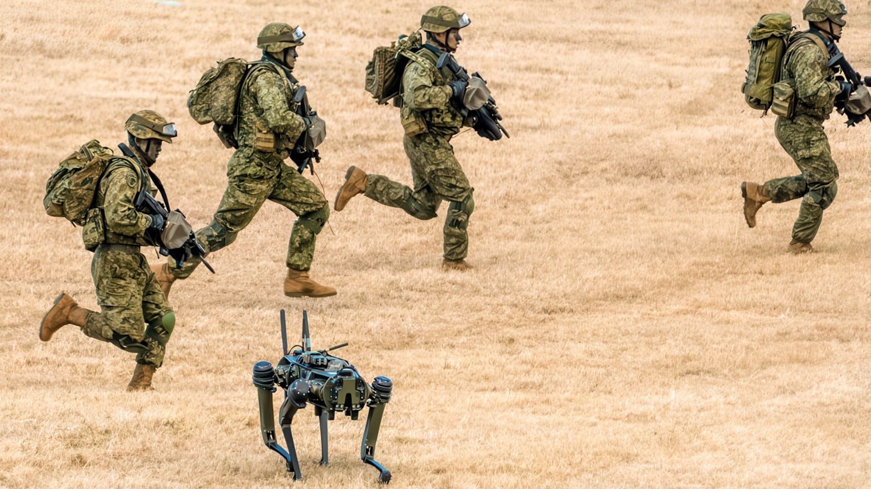 Robot Dogs Join Japan’s Assault Force Test