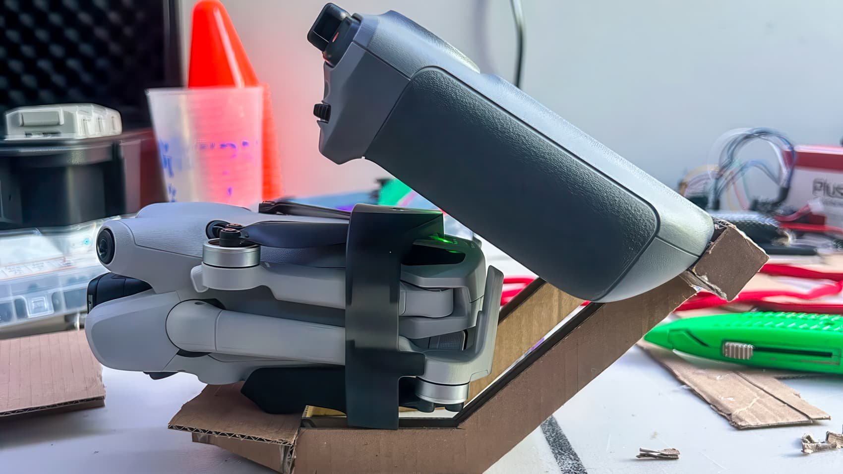 This Mount Turns A Dji Mini Into A Handheld Camera