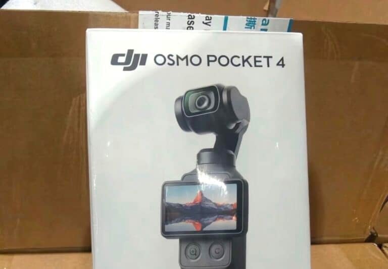 Dji Osmo Pocket 4 Retail Box Leak Confirms Creator Combo, Reveals New Control Layout