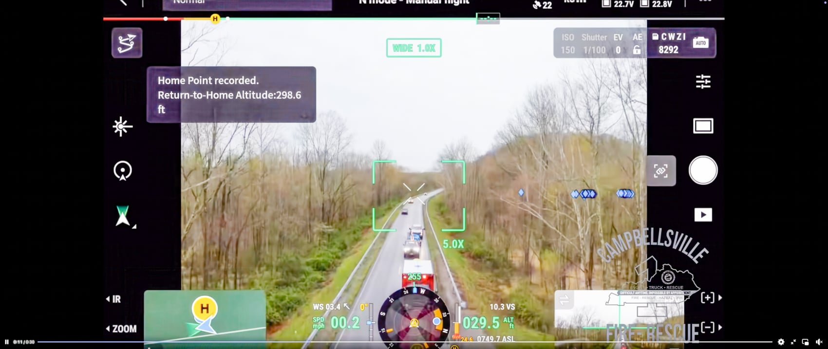 Dji Matrice Drone Used In Campbellsville Missing Person Search