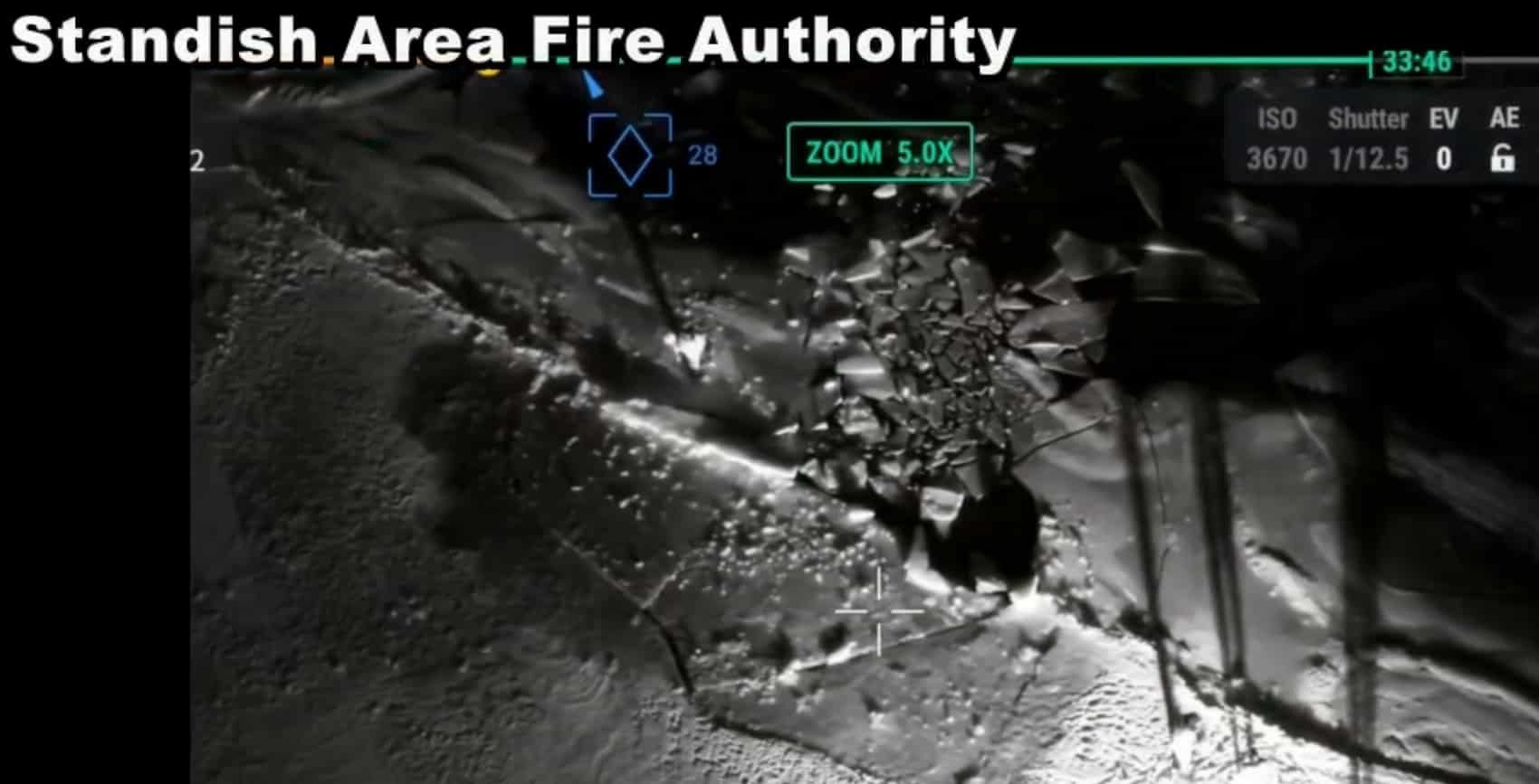 Drone Finds Couple After Ice Rescue On Saginaw Bay