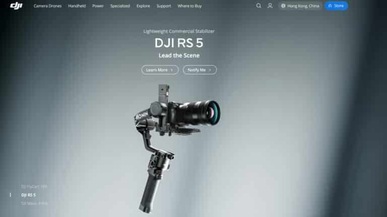 Dji Rs 5 Finally Breaks Cover And It Means Business