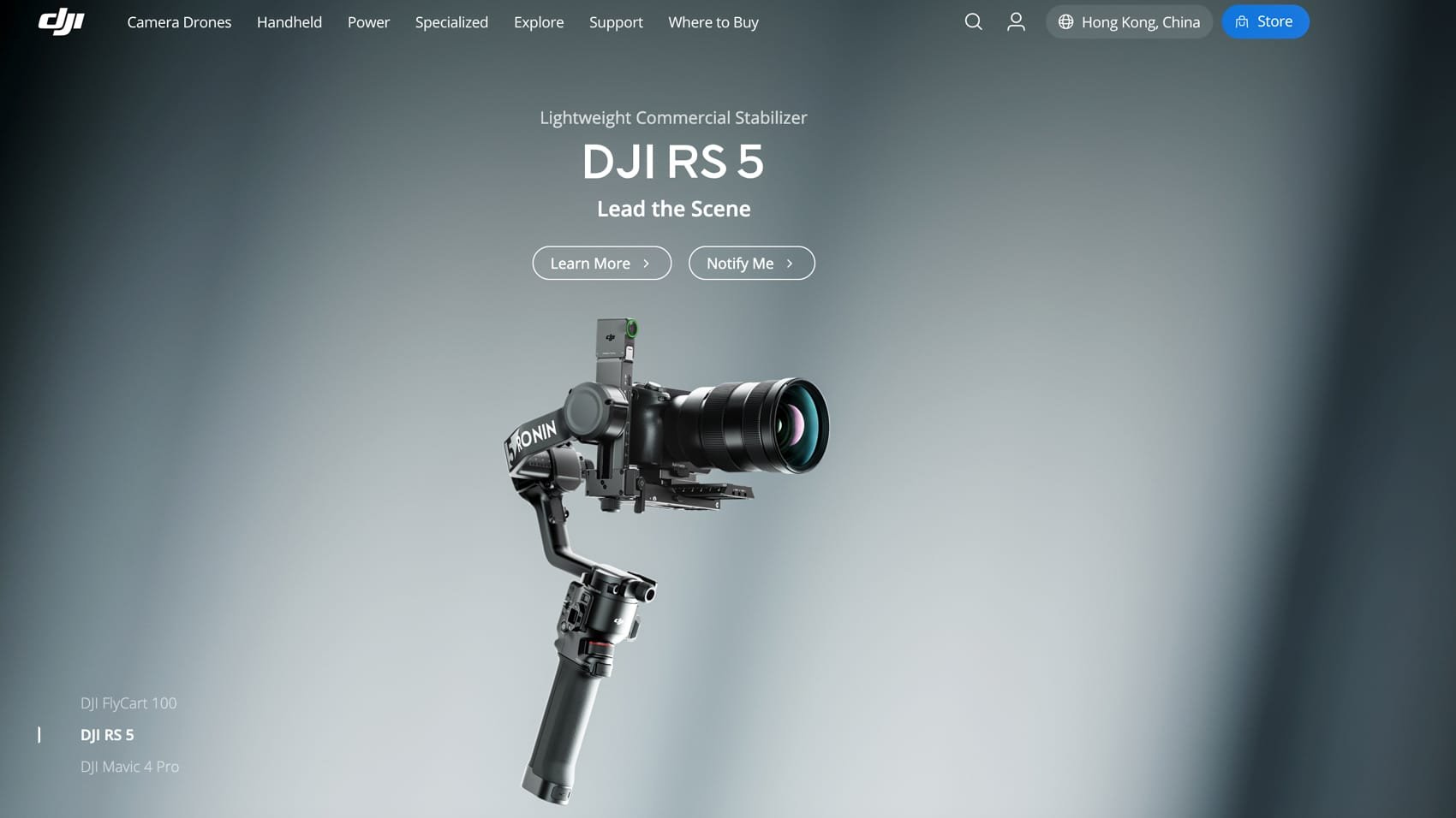Dji Rs 5 Finally Breaks Cover And It Means Business