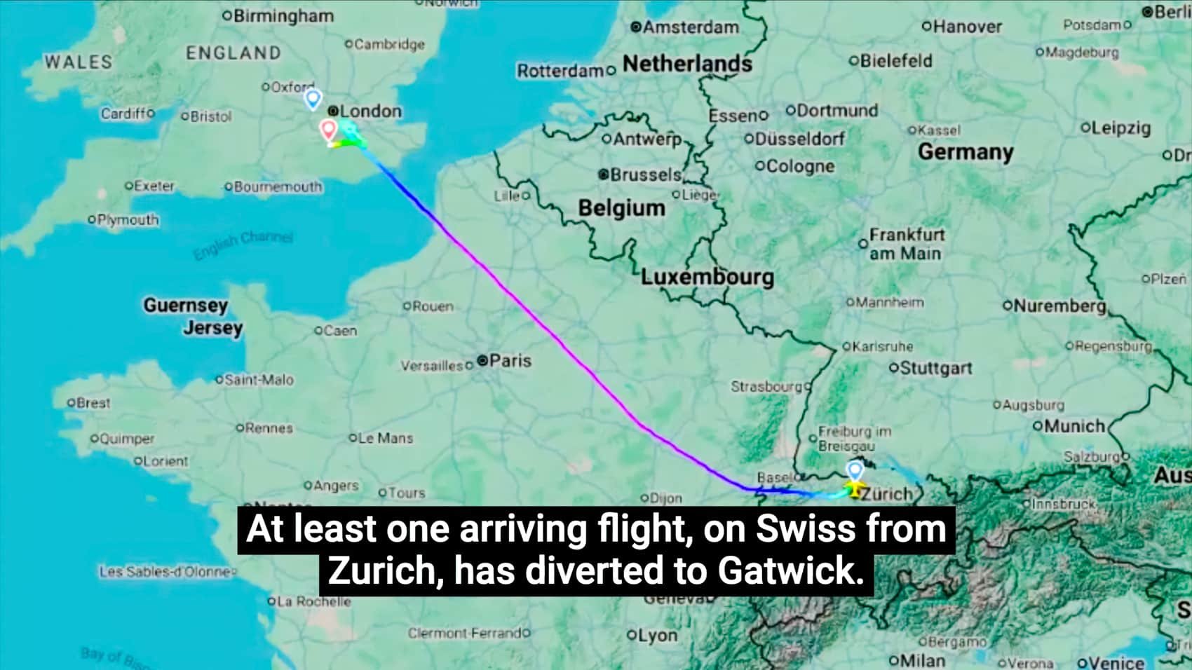 Suspected Drone Disrupts Flights At Heathrow Airport