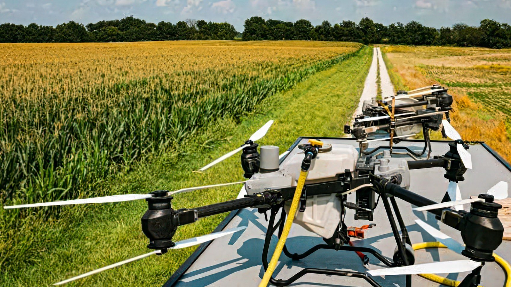 Agri Spray Drones And Winfield United Team Up