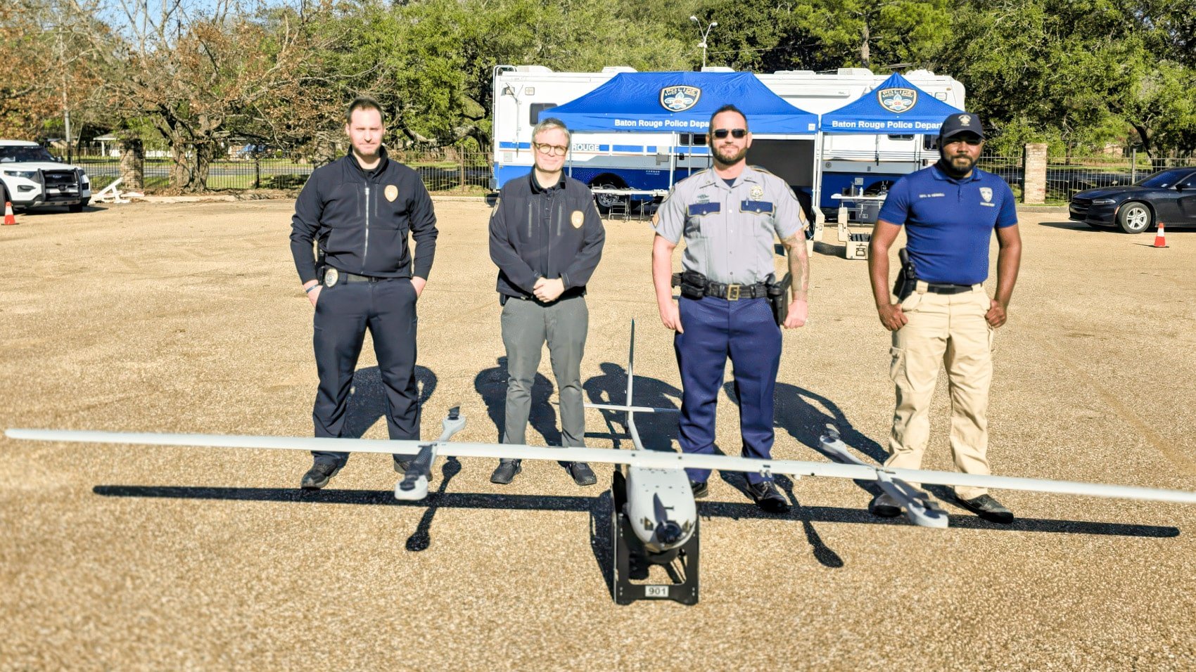 Baton Rouge Police Deploy First Stalker Vxe30 Drone
