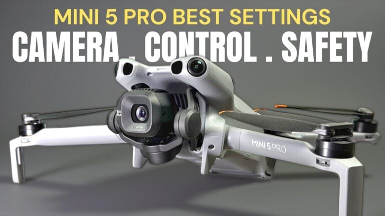 Dji Mini 5 Pro Best Settings Guide