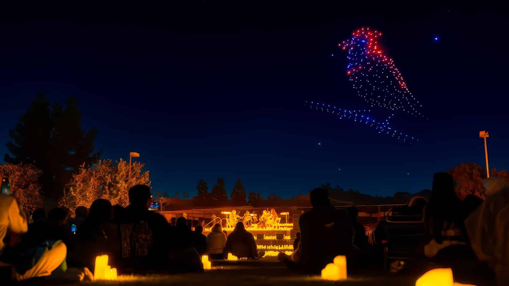 Hundreds Of Drones To Light Up Toyota Field In Classical Music Performance
