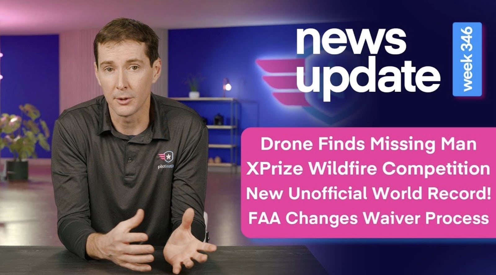 Drone Rescue, Xprize Wildfire Competition, 4-Hour Flight Record, And Faa Waiver Changes