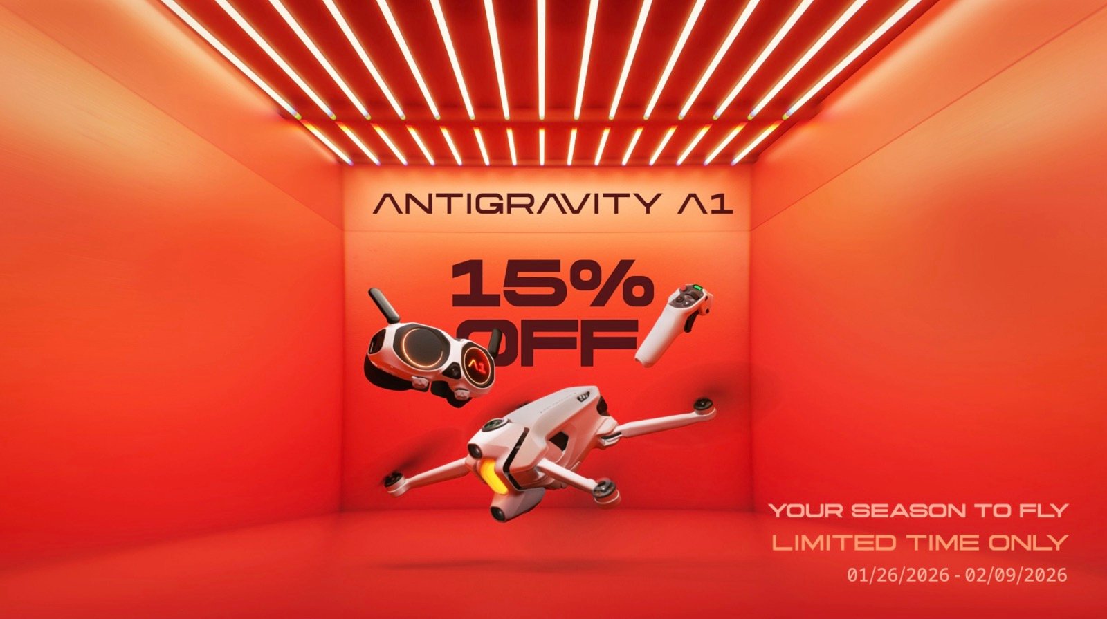 Antigravity A1 Adds Flight Simulator, Launches 15% Off Sale On The World'S First 8K 360 Fpv Drone