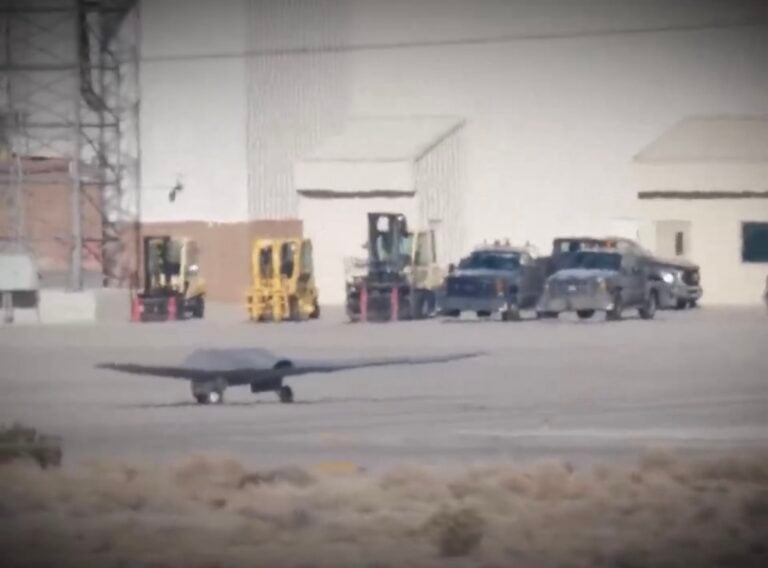 Rq-170 'Beast Of Kandahar' Filmed Taxiing At Creech Afb In Rare Daylight Footage Weeks After Venezuela Mission