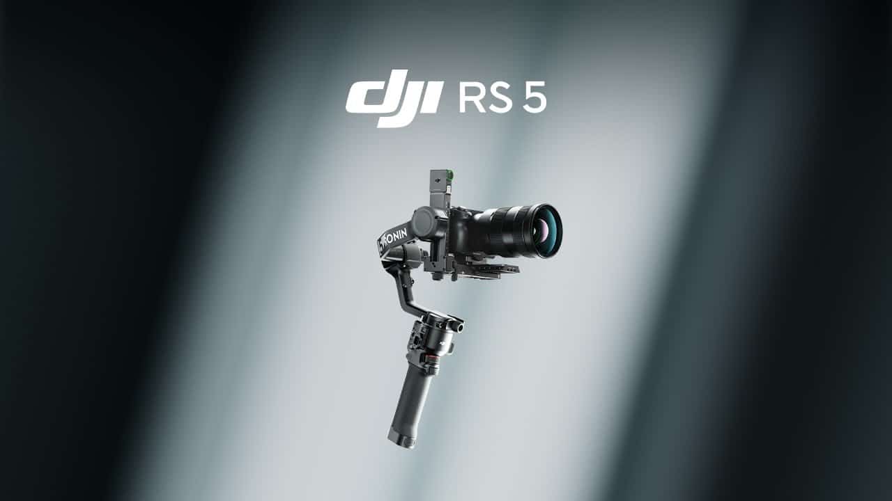 Dji Rs 5 Global Launch Brings Z-Axis Stabilization And 50% More Motor Torque To Filmmakers