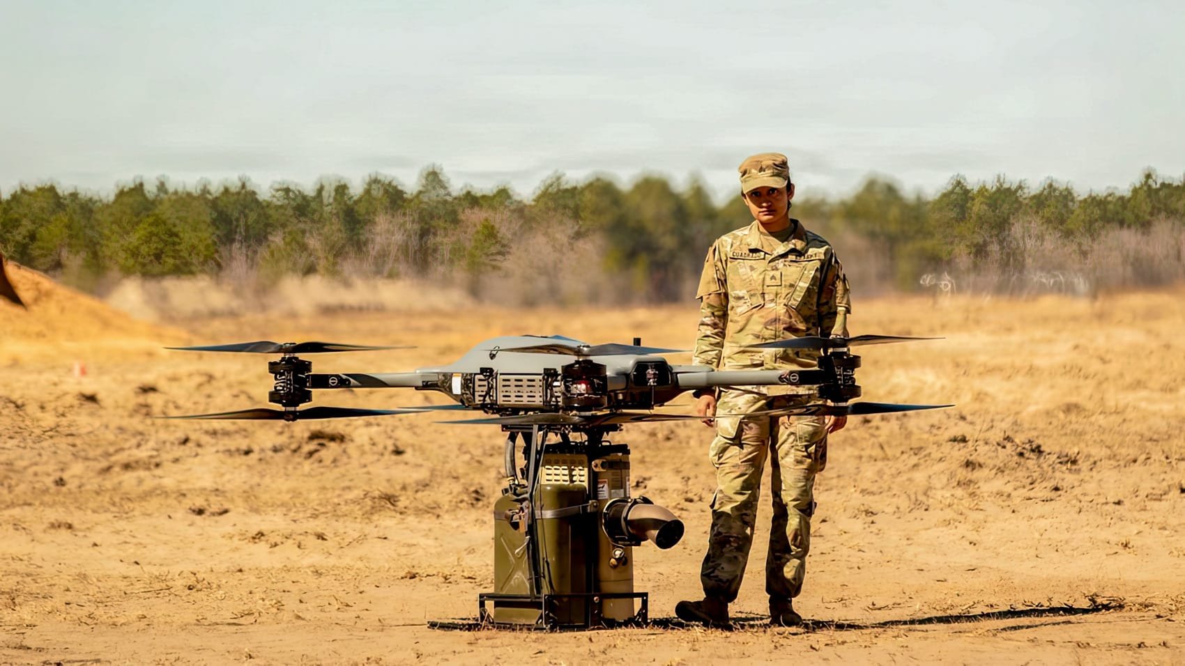 U.s. Army Tests Trv-150 Heavy Lift Drone