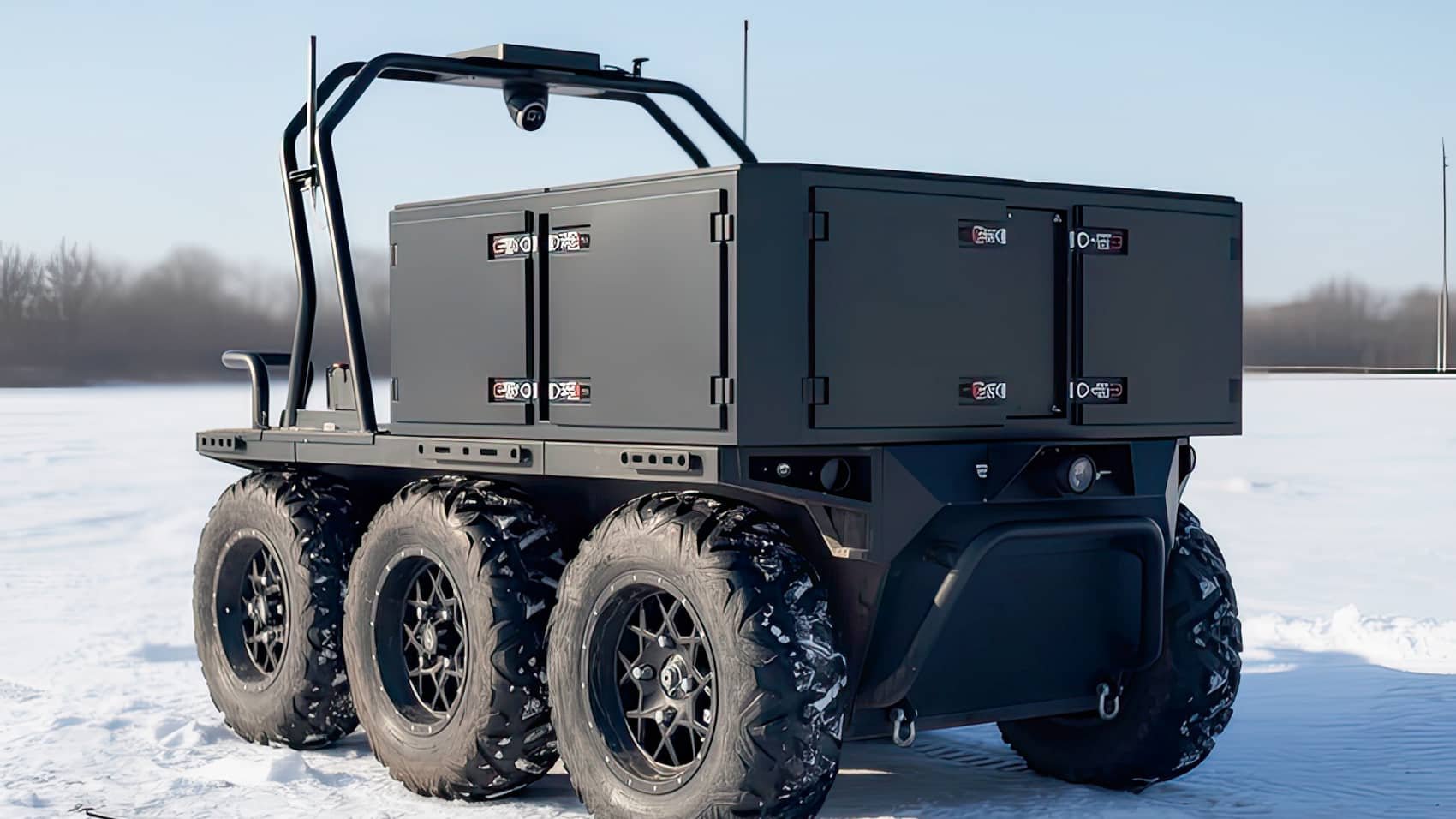 Ukraine Upgrades Ratel H With Fiber Optic Drone Launcher