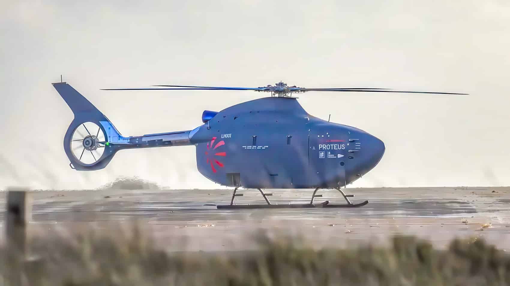 Royal Navy’s Proteus Drone Makes Helicopter History