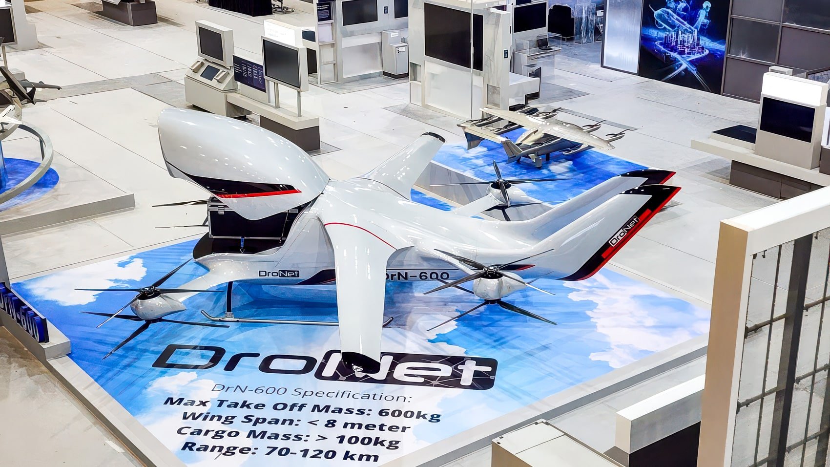 Air Unveils Drn 600 Electric Cargo Drone