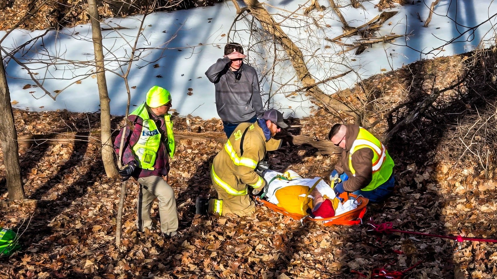 Drone Finds Injured Man In Iowa Ravine