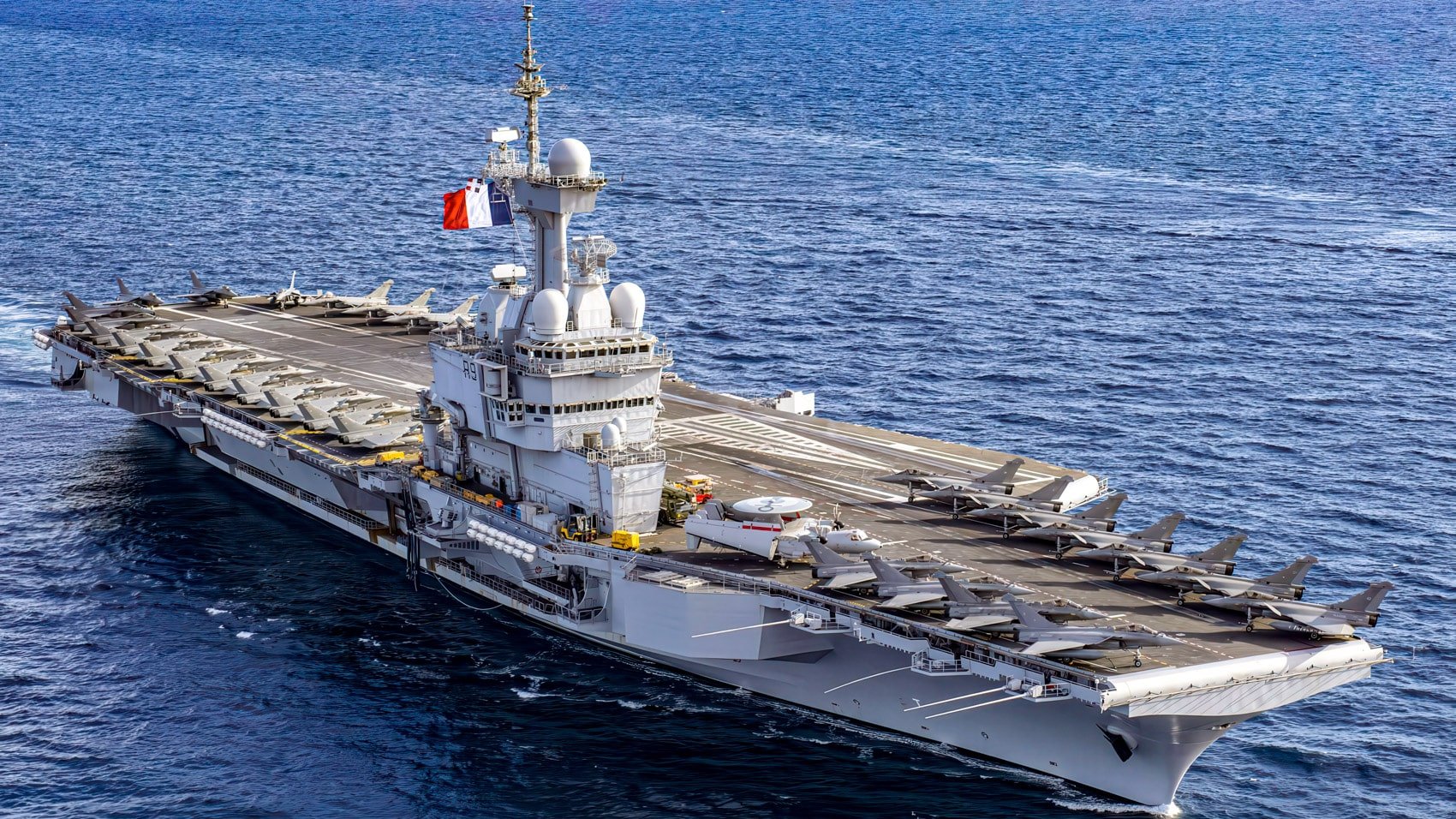 Russian Drone Approaches French Carrier In Sweden